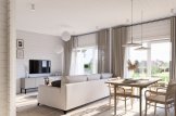 Montovaná chata KAYA 3 91m² (13x7) 66mm + izolace do stěn a podlahy
