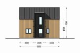 Dřevěný rodinný dům ASTRID PREMIUM 120m² 66mm + izolace do stěn a podlahy