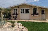 Dřevěná chata CLARA 28m² (7x4) 66mm