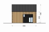 Dřevěný rodinný dům ASTRID PREMIUM 120m² 66mm + izolace do stěn a podlahy