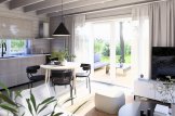 Dřevěný rodinný dům ASTRID PREMIUM 120m² 66mm + izolace do stěn a podlahy