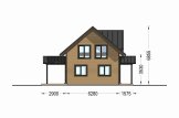 Dřevěný rodinný dům VERA PREMIUM 127m² 66mm + izolace do stěn a podlahy