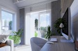 Moderní dřevěná chata ADA PREMIUM - 42m², 66mm + izolace do stěn a podlahy
