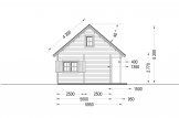 Montovaná chata AURA 72m² (5x10) 66mm