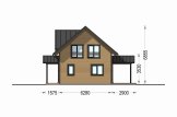Dřevěný rodinný dům VERA PREMIUM 127m² 66mm + izolace do stěn a podlahy