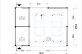 Garážové stání LUNA DUO F PLUS 7,6x5,6 s přístřeškem