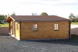 Dřevěný dům FILL 60m² (10,5x6) 44mm