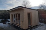 Zahradní domek EVELIN 15 m² (5x3) 34 mm + obklad
