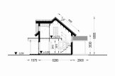 Dřevěný rodinný dům VERA PREMIUM 127m² 66mm + izolace do stěn a podlahy
