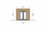 Zahradní domek PREMIUM 15m² (5x3) + izolace do stěn a podlahy