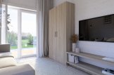 Montovaná chata KAYA 3 91m² (13x7) 66mm + izolace do stěn a podlahy