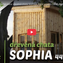 ▶️ Naše realizace video – moderní dřevěná chata SOPHIA 20 m² + patro (5x4)