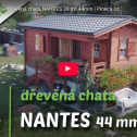 ▶️  Naše realizace video – Dřevěná chata NANTES 30 m² na Znojemsku