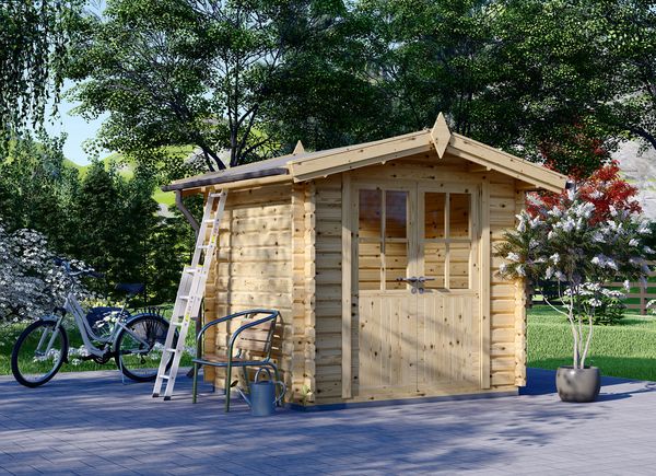 Zahradní domek na nářadí NANO 5m²(2.5x2) 28mm