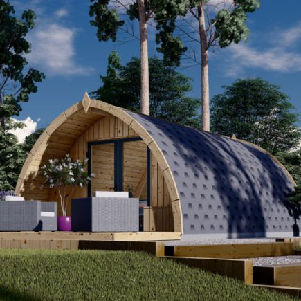 Zahradní domek BRETA 24m² (4x6) 44 mm