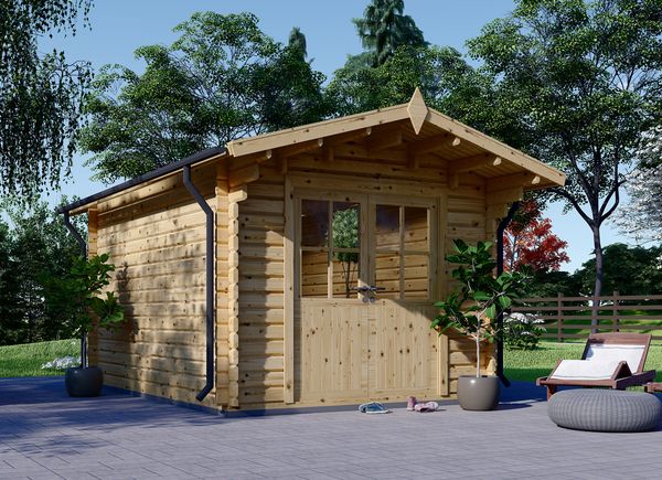 Zahradní domek PETER 12m²(3x4) 34mm