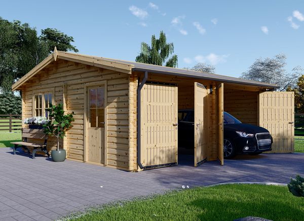 Dvojgaráž ALTERNATIVE 6x6 44mm, 36m²