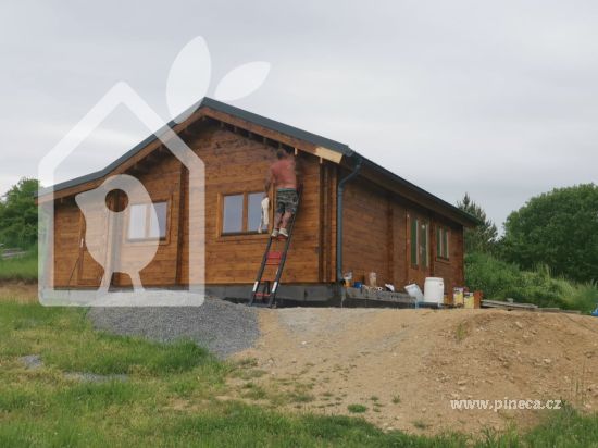 Dřevěná montovaná chata GRETA 54 m² ve Vestci
