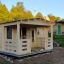 Naše realizace: Dřevěná chata ISLA 44mm, 18m² v Havlíčkově Brodě