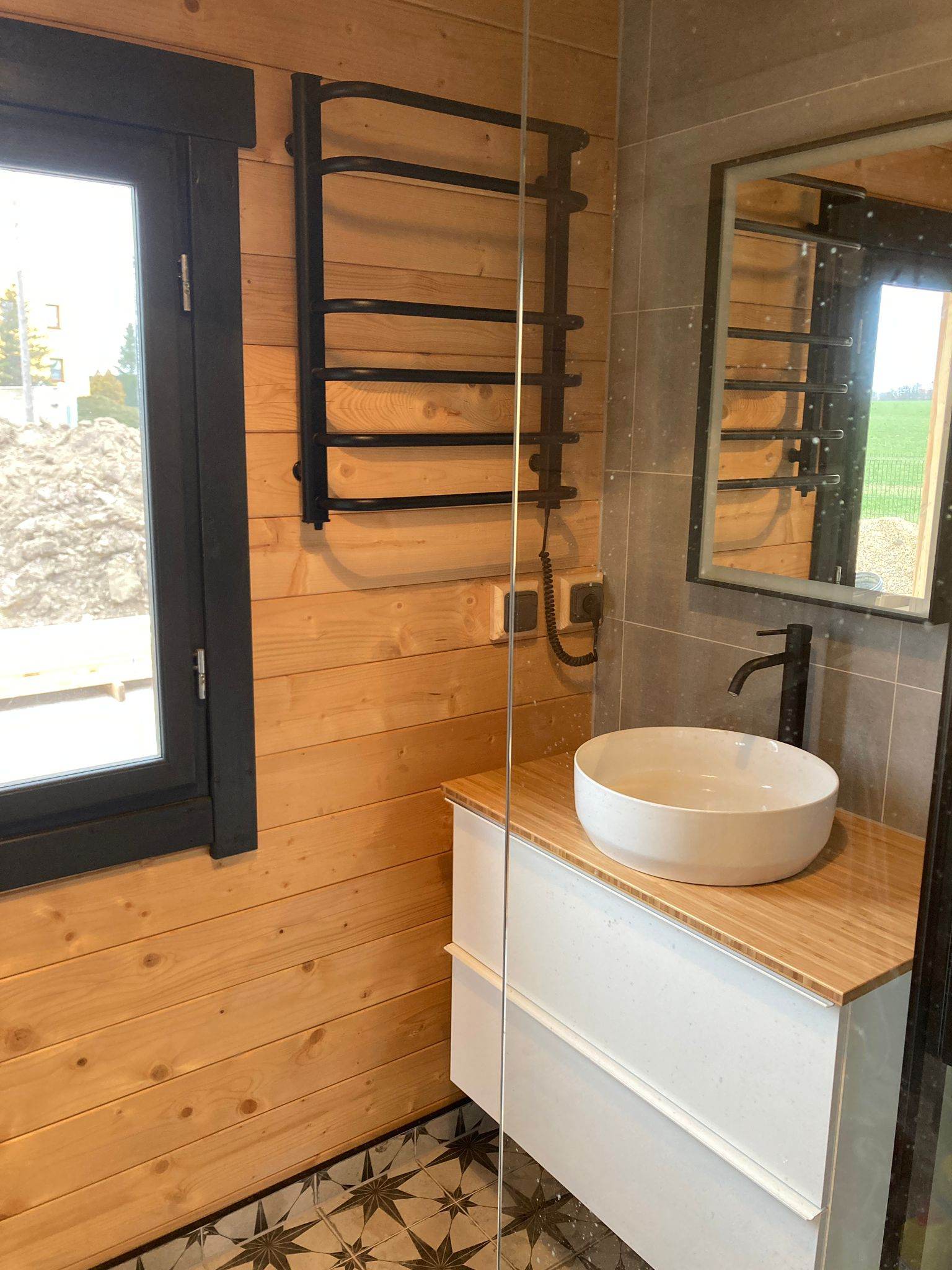 Dřevěný rodinný dům ROBERTA PREMIUM 110m² 66mm + izolace do stěn a podlahy - realizace Rpety