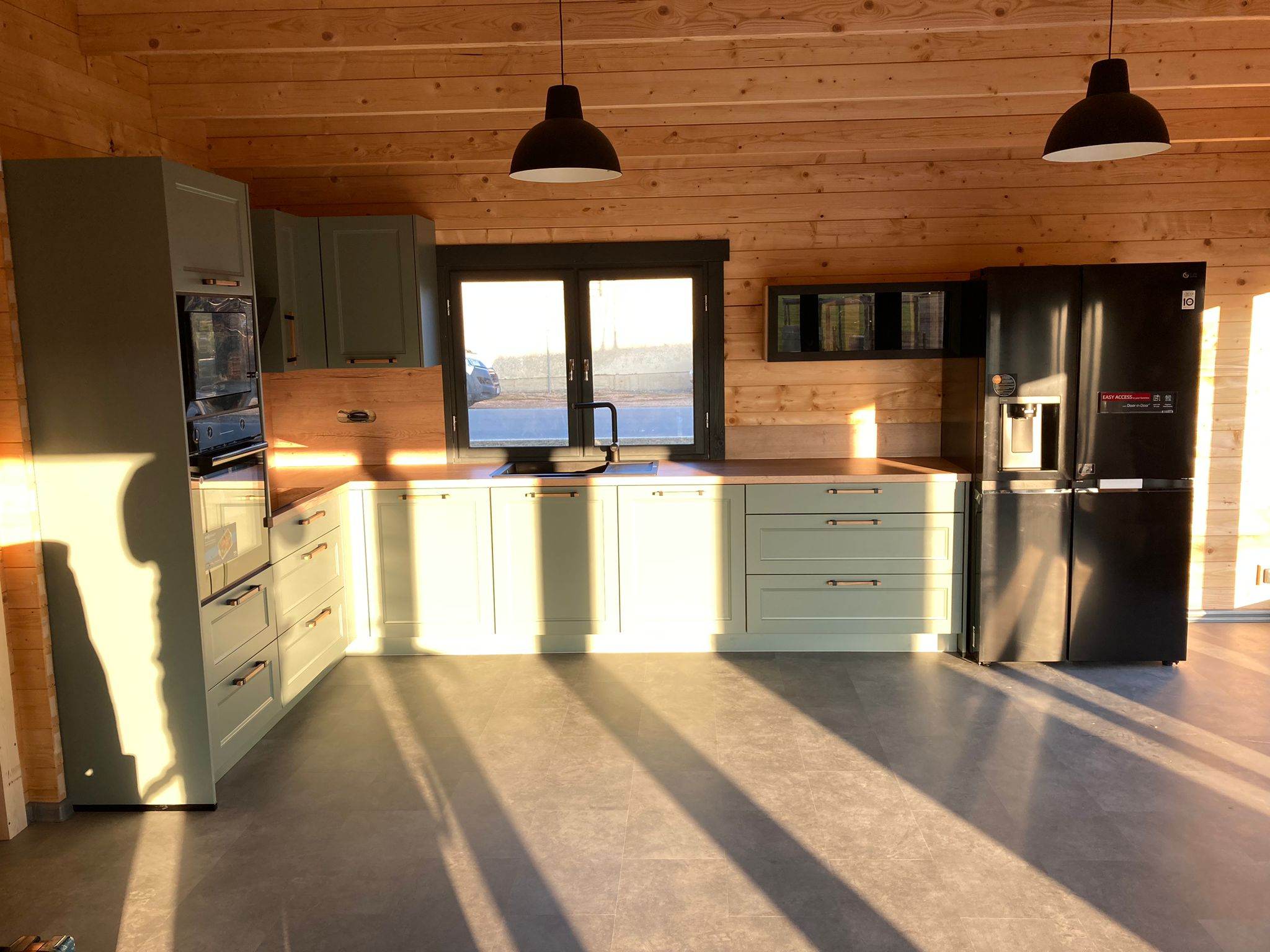 Dřevěný rodinný dům ROBERTA PREMIUM 110m² 66mm + izolace do stěn a podlahy - realizace Rpety