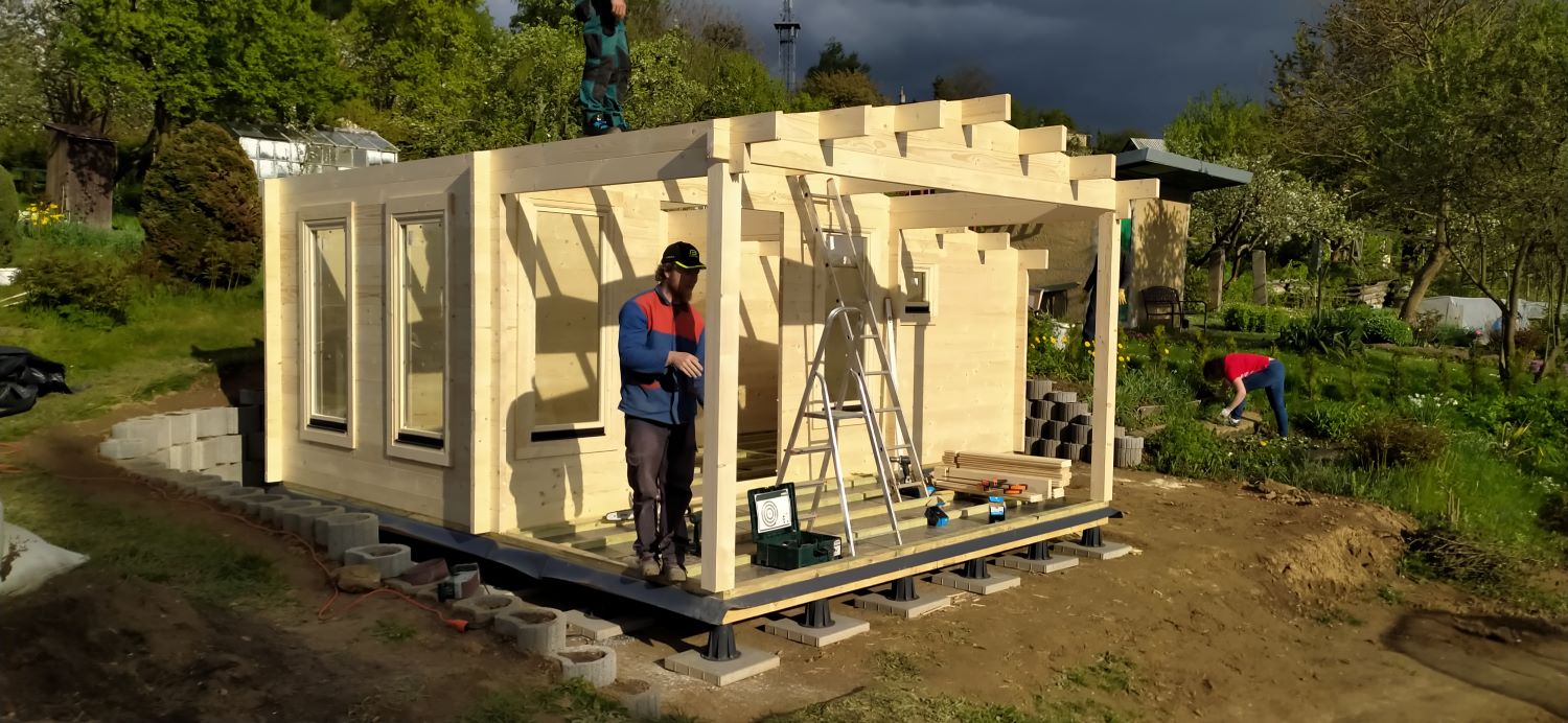Montovaná dřevěná chata ISLA