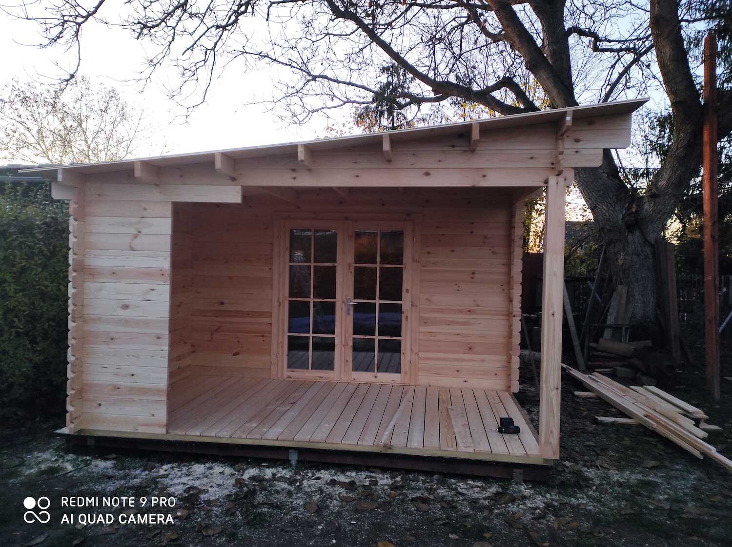 Naše realizace: zahradní chata Carl 5x4 u Plzně