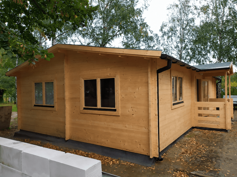 Dřevěná chata DONNA 63 m² – realizace Pineca