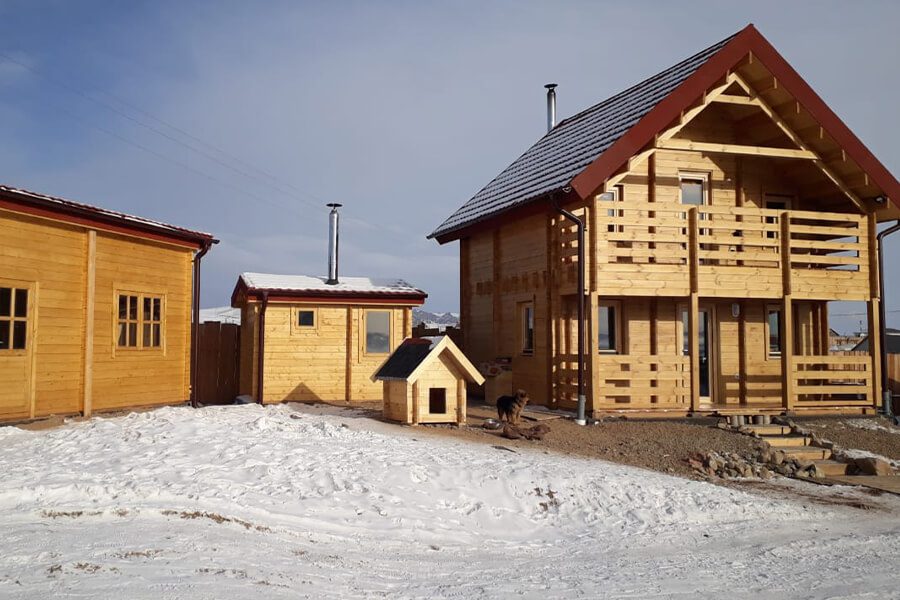 Dřevěný dům od Pineca.cz vs. drsné mongolské klima
