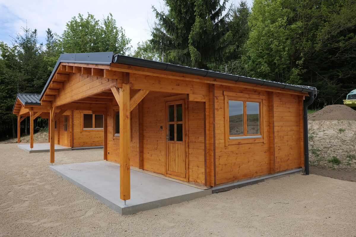  Montovaná chata CAMILA 36m² (6x6) 66mm - Žirovnice